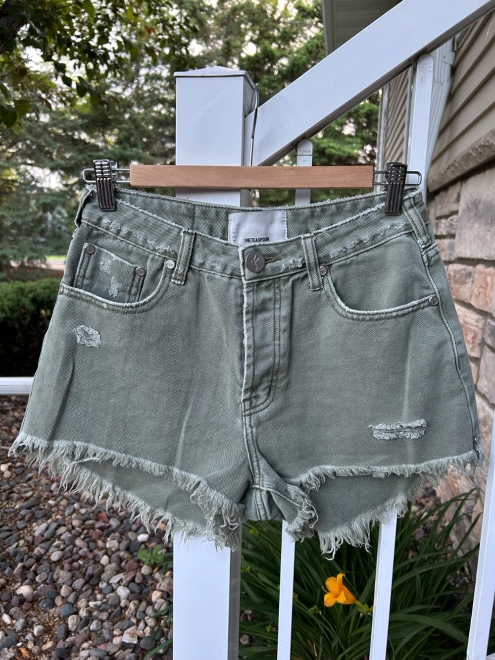 One Teaspoon Jean Shorts 26